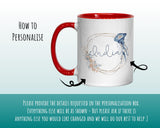 Personalised Jellyfish Coffee Mug MGZ204