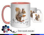 Personalised Squirrel Coffee Mug MGZ078