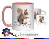 Personalised Squirrel Coffee Mug MGZ078