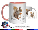 Personalised Squirrel Coffee Mug MGZ078