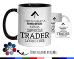 This Is What A Badass Trader Looks Like 11oz Coffee Mug Tea Gift Idea For Banking Forex Stocks Shares Commodities Trader Bank Manager MG0670