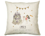 Personalised Fairy Cushion Gift Printed Name Design - Pillow Gift For Girls Boys Nursery Bedroom Decor Birthday Gift CS284
