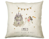 Personalised Fairy Cushion Gift Printed Name Design - Pillow Gift For Girls Boys Nursery Bedroom Decor Birthday Gift CS284