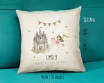 Personalised Fairy Cushion Gift Printed Name Design - Pillow Gift For Girls Boys Nursery Bedroom Decor Birthday Gift CS284
