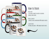 Personalised Football Gift Mug for Boys Girls - Ceramic Coffee Tea Hot Chocolate Mug for Football Player Team Gift Gift MG0841