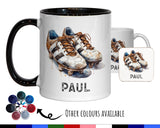 Personalised Football Gift Mug for Boys Girls - Ceramic Coffee Tea Hot Chocolate Mug for Football Player Team Gift Gift MG0841
