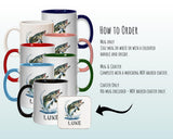 Personalised Fishing Gift Mug - Ceramic Coffee Tea Hot Chocolate Mug Fishing Gift for Fishing Lovers - Secret Santa Gift Idea for Him MG0844