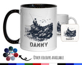 Personalised Fishing Gift Mug - Ceramic Coffee Tea Hot Chocolate Mug Fishing Gift for Fishing Lovers - Secret Santa Gift Idea for Him MG0846