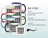 Tattoo Artist Dad Gift Mug - Ceramic Coffee Tea Hot Chocolate Mug Tattooist Husband Gift - Secret Santa Gift for Him Tattoo Artist MG0851