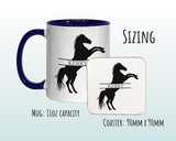 Personalised Horse Riding Gift Mug - Ceramic Coffee Tea Hot Chocolate Mug Gift for Horse Lovers - Secret Santa Gift for Horse Rider MG0854