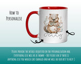 Personalised Beaver Gift Mug - Ceramic Coffee Tea Hot Chocolate Mug Gift for Beaver Lover - Secret Santa Gift for Animal Lovers MG0863