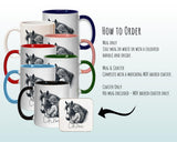 Personalised Horse Gift Mug - Ceramic Coffee Tea Hot Chocolate Mug Gift for Horse Lovers - Secret Santa Gift for Horse Rider Her Girl MG0876