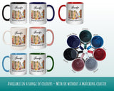 Personalised Gifts for Book Lovers Mug - Ceramic Coffee Tea Cup Mug Gift for Introvert Book Reader - Secret Santa Gift Idea for Her MG0931