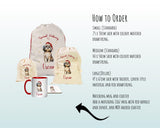 Personalised Shih Tzu Dog Large Christmas Sack - Red Drawstring Bag for Xmas Presents - Christmas Eve Bag Box Decoration for Dogs XS148