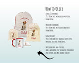 Personalised Brittany Spaniel Large Christmas Sack - Red Drawstring Bag for Xmas Presents - Christmas Eve Bag Box Decoration for Dogs XS080