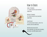 Personalised Large Christmas Robin Sack Name Xmas Stocking Gift Stocking Custom Named Sack Red Drawstring Christmas Decoration SK007