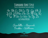 Personalised Large Initial Sack Name Xmas Stocking Gift Stocking Custom Named Sack Red Drawstring Christmas Decoration SK010