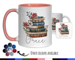 Gifts for Book Lovers Mug - Ceramic Coffee Tea Mug Gift for Fans of Books and Reading So Many Books Design Secret Santa Gift for Her MG0933