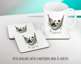 Personalised Panda Gift Cushion Printed Name Design - Cushion Throw Pillow for Him Her - Panda Bear Lover Gift Idea Animal Lover SMC029