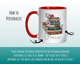 Gifts for Book Lovers Mug - Ceramic Coffee Tea Mug Gift for Fans of Books and Reading So Many Books Design Secret Santa Gift for Her MG0933