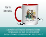 Personalised Otter Valentines Day Gift for Boyfriend Husband - Custom Wedding Anniversary Coffee Mug for Couples - 11oz Ceramic SV0028