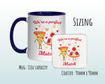 Kawaii Pizza Valentines Day Gift for Boyfriend Husband