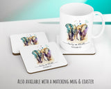 Personalised 2nd Anniversary Elephant Cotton Gift Cushion Two Years Custom Design Gift Valentines Present - Wedding Cushion Pillow SV030