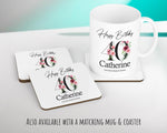 40th Birthday Gift for Women - Personalised Happy Birthday Cushion Age 40 Gift for Her Ladies Floral Design Mum Daughter Sister Forty BNA40C