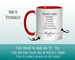 70th Birthday Gift for Men - Personalised Birthday Coffee Mug Coaster Age 70 Gift for Him Mens Lifetime Design Dad Grandad Seventy BNG70M