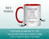 70th Birthday Gift for Men - Personalised Birthday Coffee Mug Coaster Age 70 Gift for Him Mens Lifetime Design Dad Grandad Seventy BNE70M