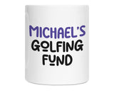 Golf Gift Personalised Golfer Money Box Piggy Bank