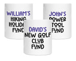 Golf Gift Personalised Golfer Money Box Piggy Bank
