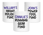 Running Gift Personalised Runners Money Box Piggy Bank