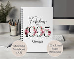 30th Birthday Gift for Her - Personalised Apron Happy Birthday Age 30 Gift for Women - Ladies Floral Design Daughter Niece Thirty BNC30AP