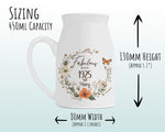 100th Birthday Gift for Women - Fabulous Since 1925 Small Personalised Flower Pot Vase 100 Gift for Her Ladies Floral Design Nan Gran BNL100