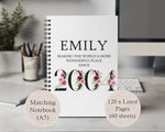 21st Birthday Gift for Her - Personalised Apron Since 2004 21 Gift for Women - Ladies Floral Design Daughter Niece Twenty One BNC21AP