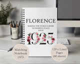 100th Birthday Gift for Women - Personalised Apron Wonderful Since 1925 100 Gift for Her - Ladies Floral Design Mum Nanny Nan Hundred BNC100