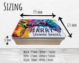 Gaming Snack Treat Tin - Personalised Gift for Gamers TIN002