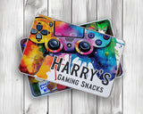 Gaming Snack Treat Tin - Personalised Gift for Gamers TIN002