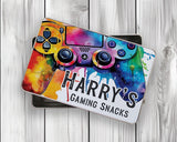 Gaming Snack Treat Tin - Personalised Gift for Gamers TIN002