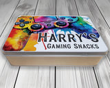 Gaming Snack Treat Tin - Personalised Gift for Gamers TIN002