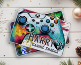 Gaming Snack Treat Tin - Personalised Gift for Gamers TIN003