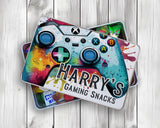 Gaming Snack Treat Tin - Personalised Gift for Gamers TIN003