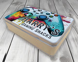 Gaming Snack Treat Tin - Personalised Gift for Gamers TIN003