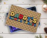 Gaming Snack Treat Tin - Personalised Gift for Gamers Retro Gaming Design TIN005