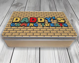 Gaming Snack Treat Tin - Personalised Gift for Gamers Retro Gaming Design TIN005