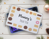 Personalised Snack Treat Tin - Perfect Stocking Filler Gift for Mum TIN006