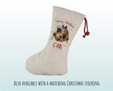 Personalised Christmas Sack - Santa Sack for Kids Presents Xmas Cute Horse Design Stocking Christmas Eve Bag Box for Girls & Boys XS059