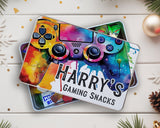 Gaming Snack Treat Tin - Personalised Gift for Gamers TIN002