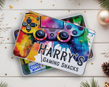 Gaming Snack Treat Tin - Personalised Gift for Gamers TIN002